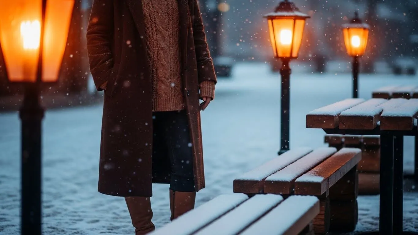 Winter Add 25 Winter Brown Outfits That Add Soft Cozy Vibes - Outfit Pad